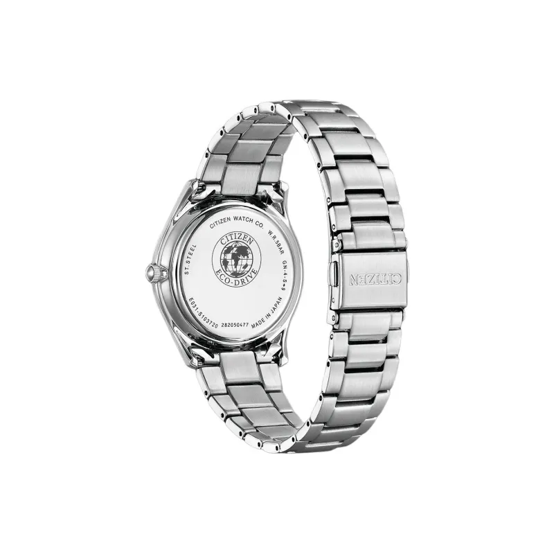 CITIZEN Ecology Drive Collection Mechanical Movement Stainless Steel Strap Watch Men's Watches Black Dial BJ6480 51E-1