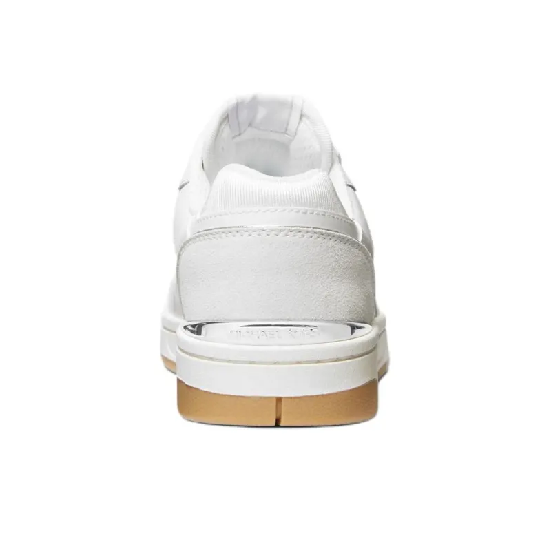 MICHAEL KORS Low Top Skateboard Shoes Women's White-4
