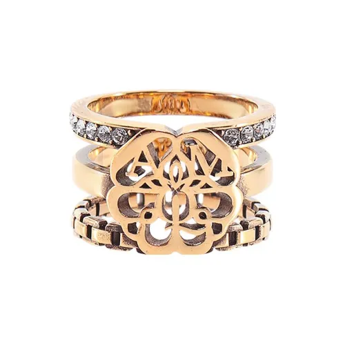 Alexander McQueen Rings Women's Gold