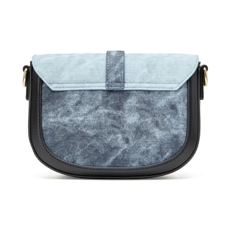 JOSINY PU Shoulder Bag Women's Gray Blue/Apricot-2