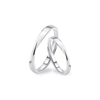 Lady Go 925 Sterling Silver Rings Unisex