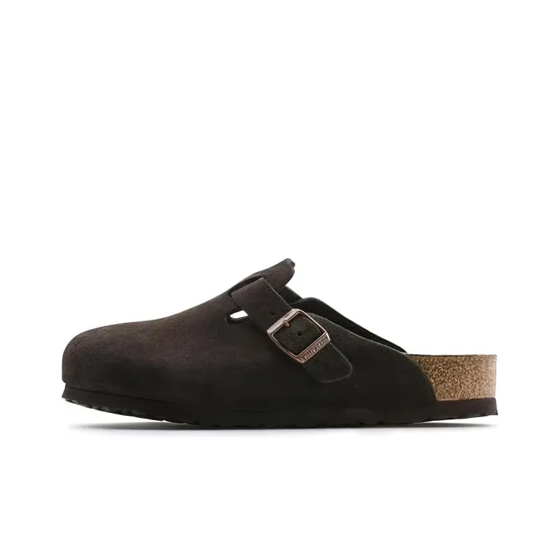 Birkenstock Wrap-toe Slippers Men's Mocha-0