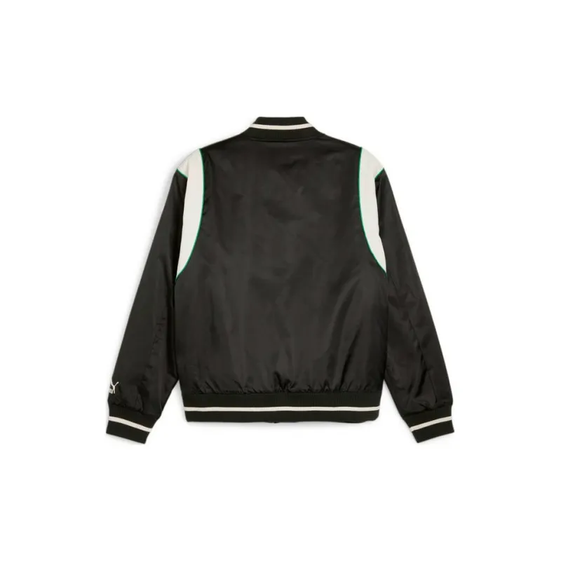 PUMA Baseball Jacket Unisex Black-1