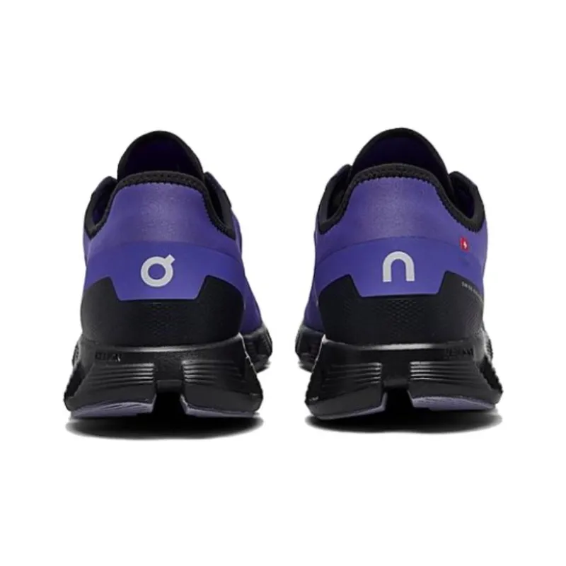 On Cloud X 3 Anti Slip Wear Resistant Low Top Running Shoes Men's Purple-3
