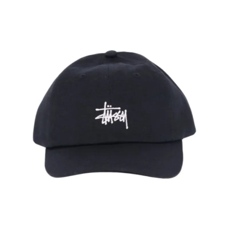 Stussy Cotton, Polyester Baseball Caps Men's Black-1