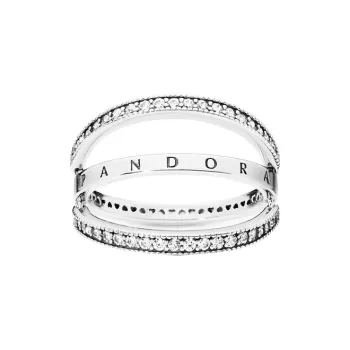 Pandora 925 Sterling Silver Rings Women's Silver
