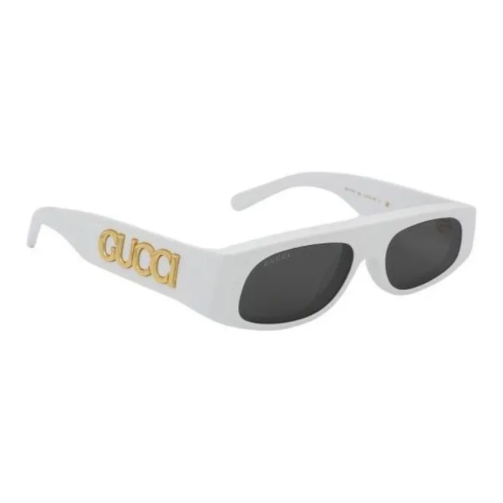 GUCCI Geometric Shaped Frame Sunglasses-0
