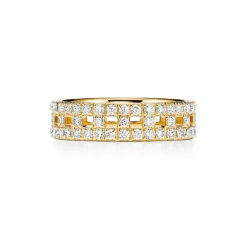 TIFFANY & CO. T 18K Gold Rings Unisex