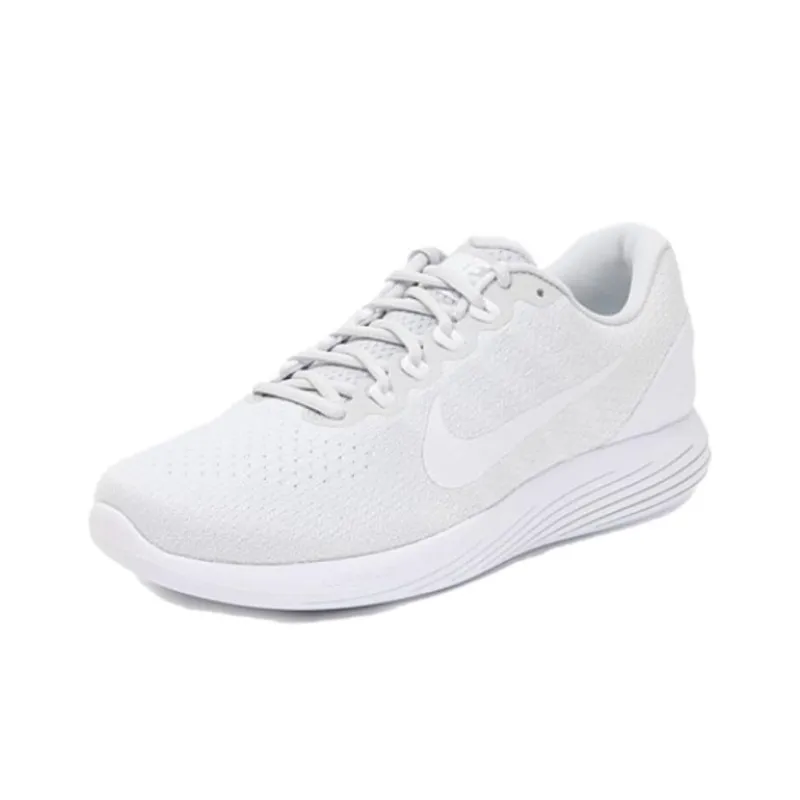 Nike Lunarglide 9 Pure Platinum/White White-2