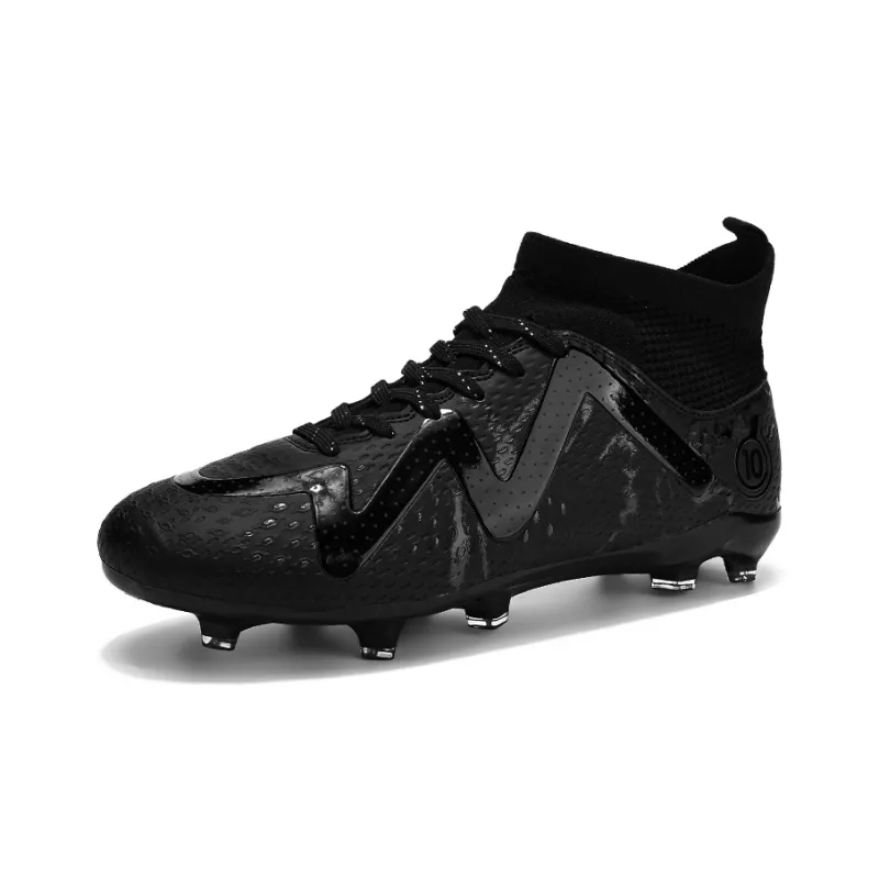 GERTOP Cushioning Anti-Slip Wear-Resistant Breathable Balance Lightweight Soccer Shoes Unisex-1
