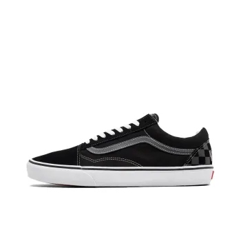 Vans Old Skool Slip-Resistant Cushioning Low-Top Skateboard Shoes Men's Black Gray