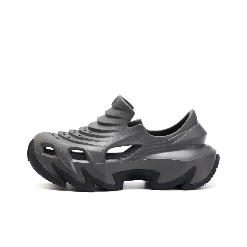OGR DragonSpike Couple Clog 5cm Unisex Gray OG Grey-0
