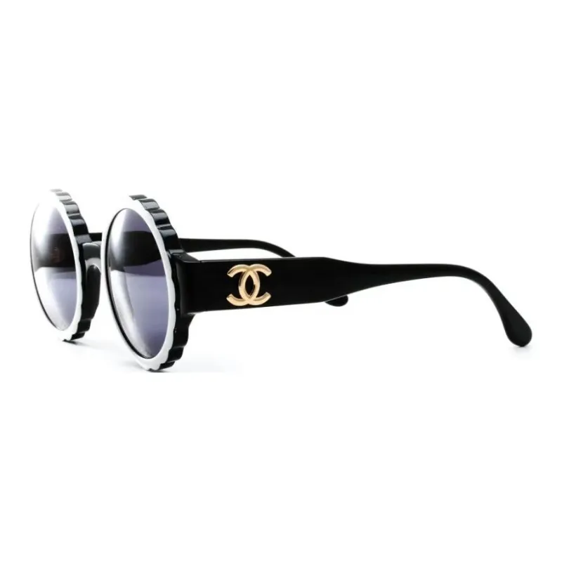 CHANEL 1994 Round frame Sunglasses-0