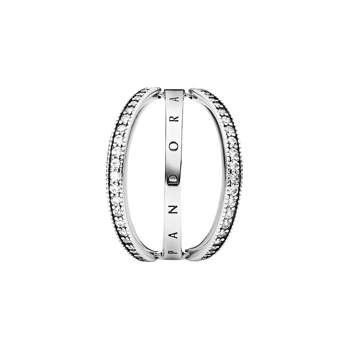 Pandora 925 Sterling Silver Rings Women's Silver-1