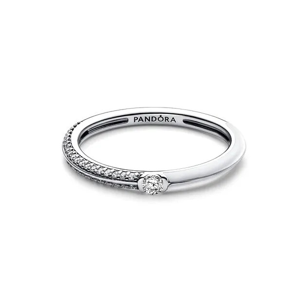 Pandora 925 Sterling Silver Rings Women's Silver-0