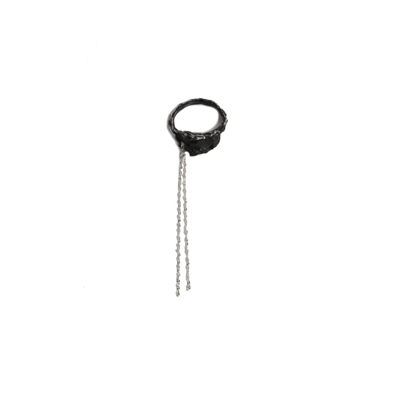 M.Wong 925 Sterling Silver Buckle Ring Women's-3