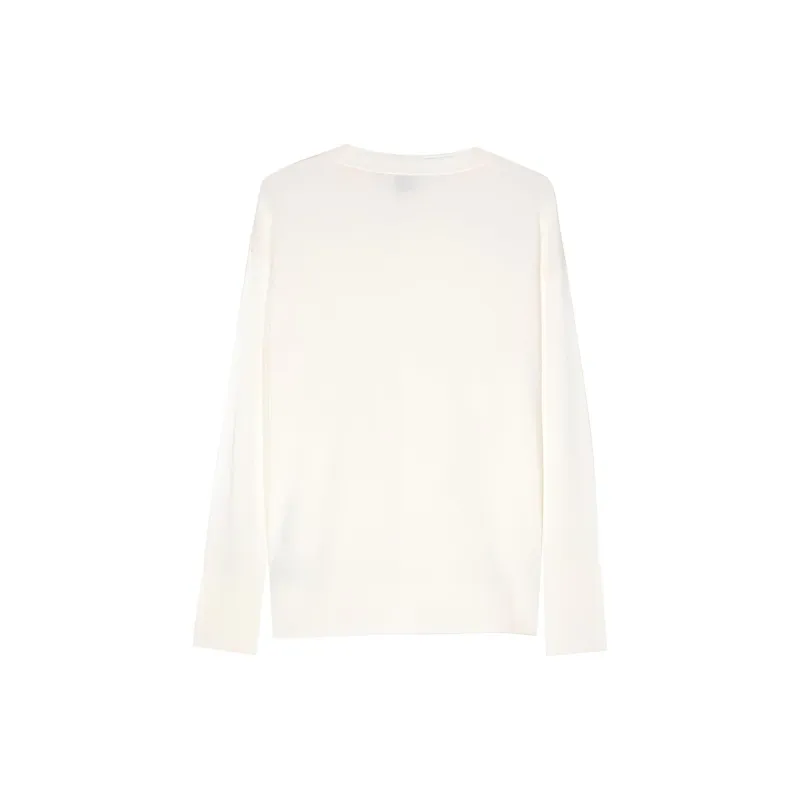 HUGO BOSS Logo rubberised Fine knit Jumper-1