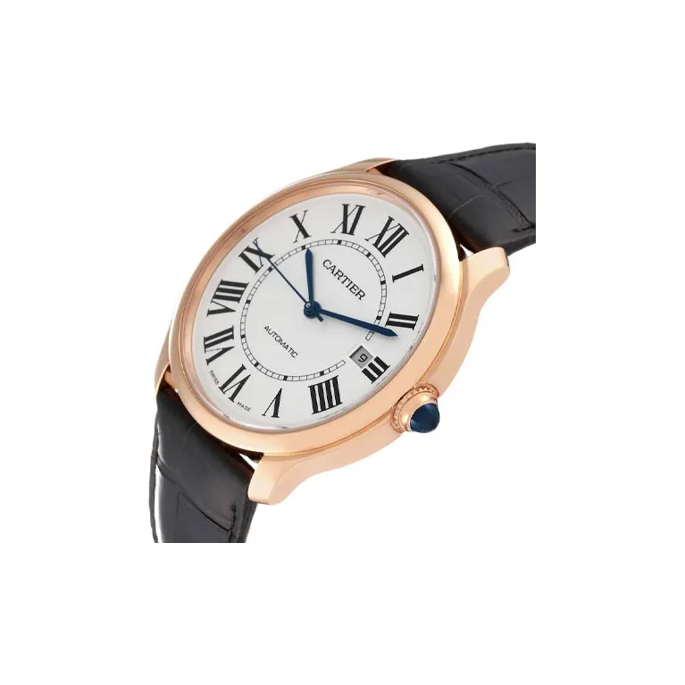 CARTIER RONDE DE Automatic Mechanical Movement Unisex Watch 40mm Gray Dial-1