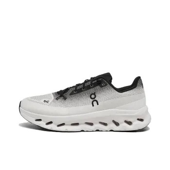 On Cloudtilt Cushioning Wear Resistant Low Top Casual Shoes Men's White Black