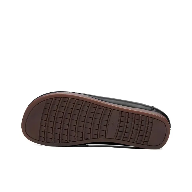 AOKANG Loafers Women's Black, Brown-4