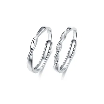 MOVER Rings Unisex Couple's 1 Pair