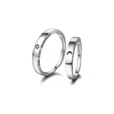 【925 Silver】Pair rings