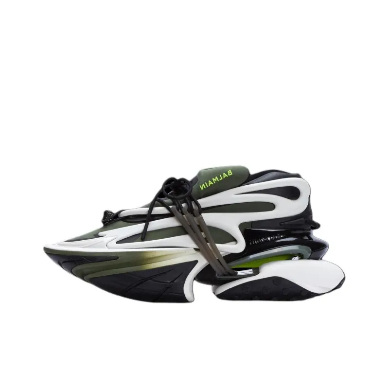 BALMAIN Unicorn Low 'Khaki'-0