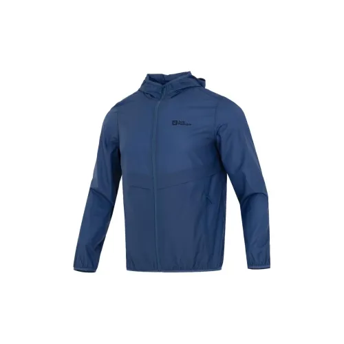 JACK WOLFSKIN Sun Protection Clothing Men Twilight Blue