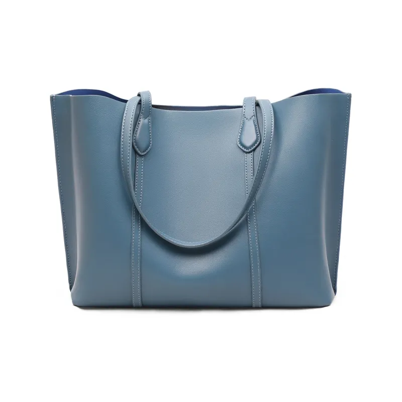 PT'SON Cow Leather Tote Bag Shoulder Bag Regular Women's-8