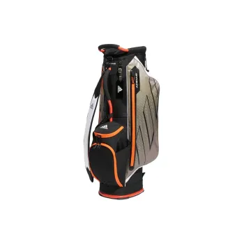 Adidas Polyester Bonded Synthetic Leather Golf Bag Storage Bags Men's White/Orange