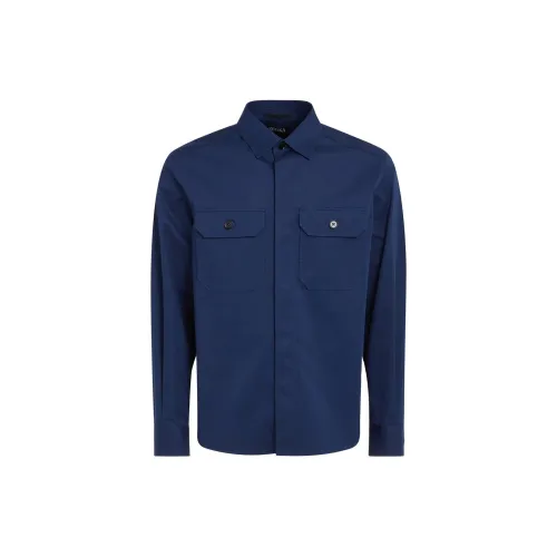 Ermenegildo Zegna Shirts Men Blue