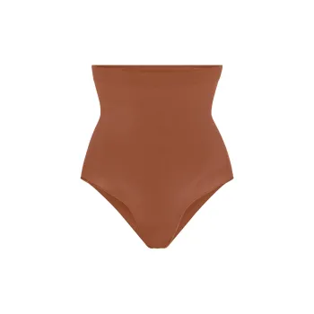 SKIMS SEAMLESS SCULPT HIGH-WAISTED BRIEF Underpants Women's 1 Pack BRONZE/Bronze