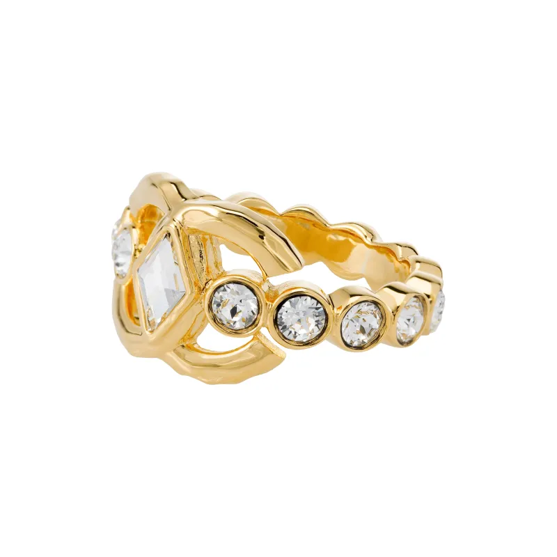 CHANEL Metal Rings Women's Gold-1