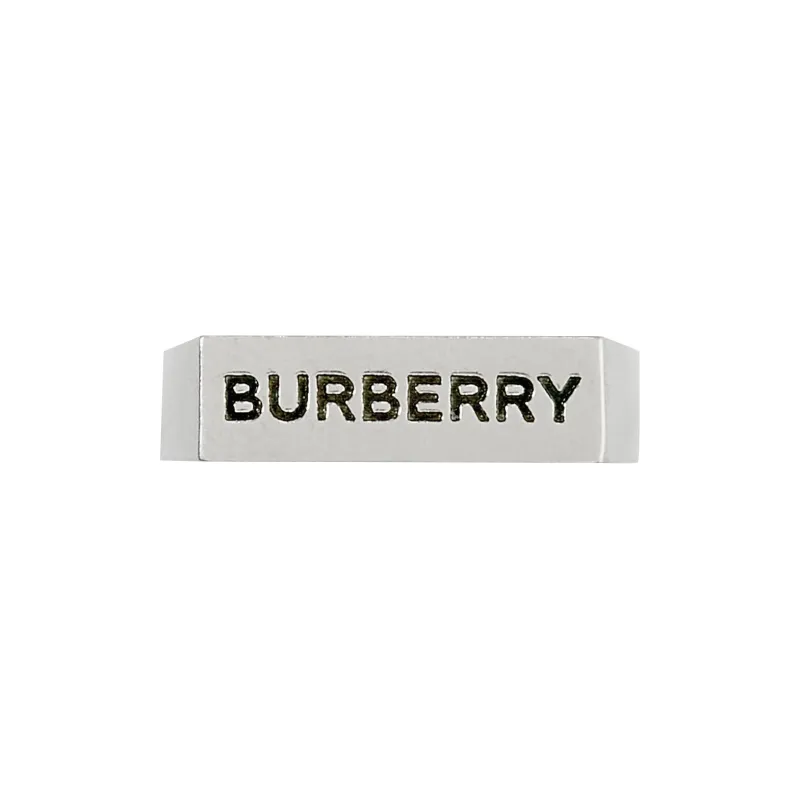 Burberry Brass Rings Men's Silver-2