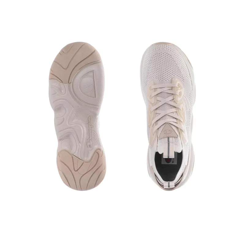 Champion CLOUT TECH 2 Cushioning Wear Resistant Mid Top Casual Shoes Men's Ecru-4