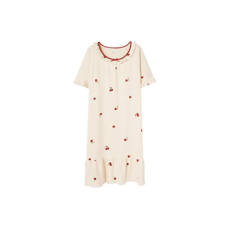 Pretty Lady Nightgown Women's Apricot-0