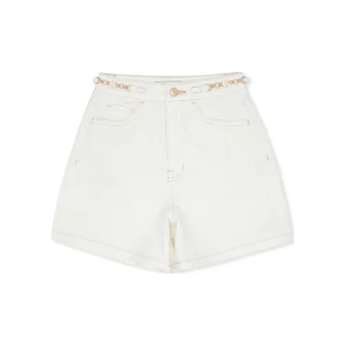 GUESS Denim Shorts Women's White