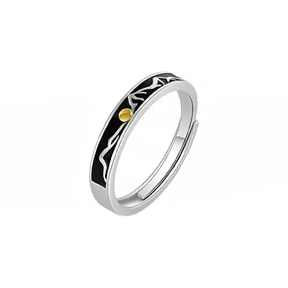 FireMonkey S925 Sterling Silver Rings Unisex-5