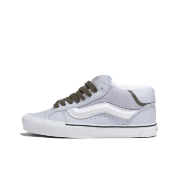 Vans KNU Cushioned Slip-Resistant Mid-Top Casual Shoes Unisex Blue