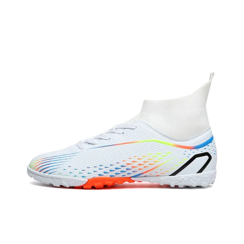 GERTOP Cushioning Anti-Slip Wear-Resistant Breathable Balance Lightweight Soccer Shoes Unisex-26