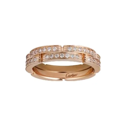 Cartier Maillon Panthere Collection Rings Unisex