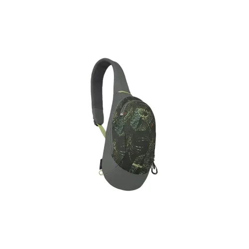 OSPREY Crossbody Bags Dark Green Print