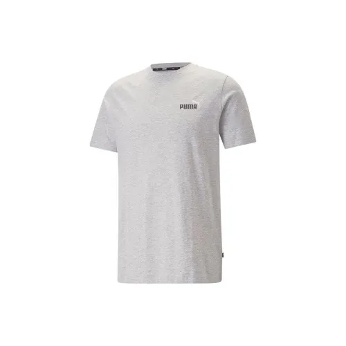 PUMA Essential Col T-Shirts Men Light Gray