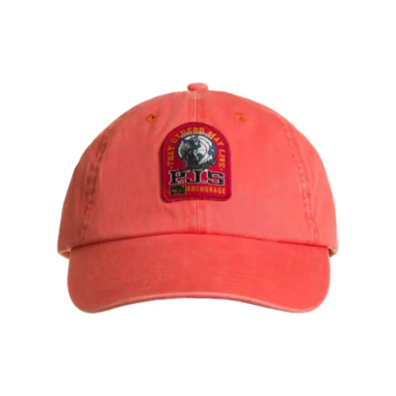PARAJUMPERS Cotton Baseball Caps Men's Orange Red-1
