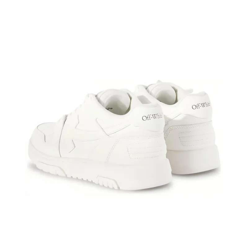 OFF WHITE Out Of Office Leather Sneakers 'White' Women's-2