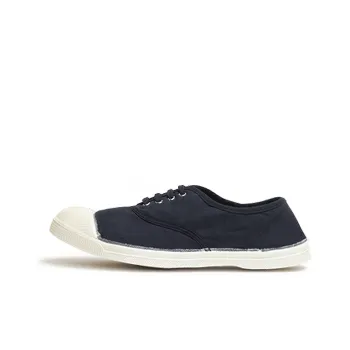 BENSIMON Low Top Athletic Shoes Men's Dark Blue