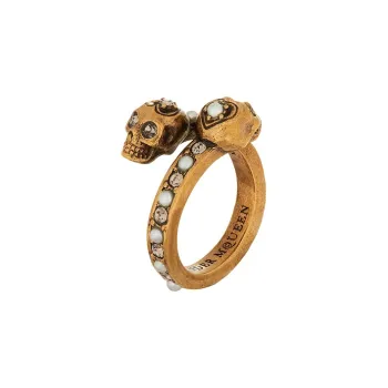 Alexander McQueen Wrapped Skull Ring