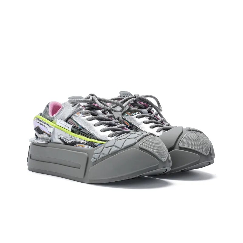 VINYVIOLA Slip Resistant Cushioning Wear Resistant Height Increasing Low Top Skateboard Shoes Women's-15
