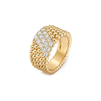 Van Cleef & Arpels Perlee Diamonds Rings Women's