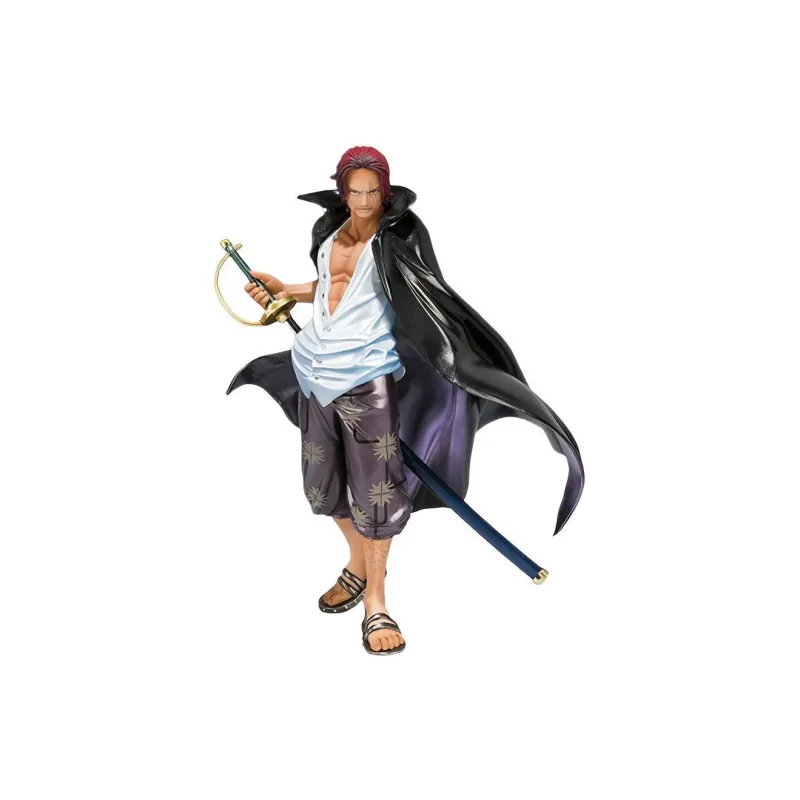 BANDAI Shanks Figuartszero One Piece Red Hair Grand Line Final Battle Ver. Special Color Edition Scale Figures-0